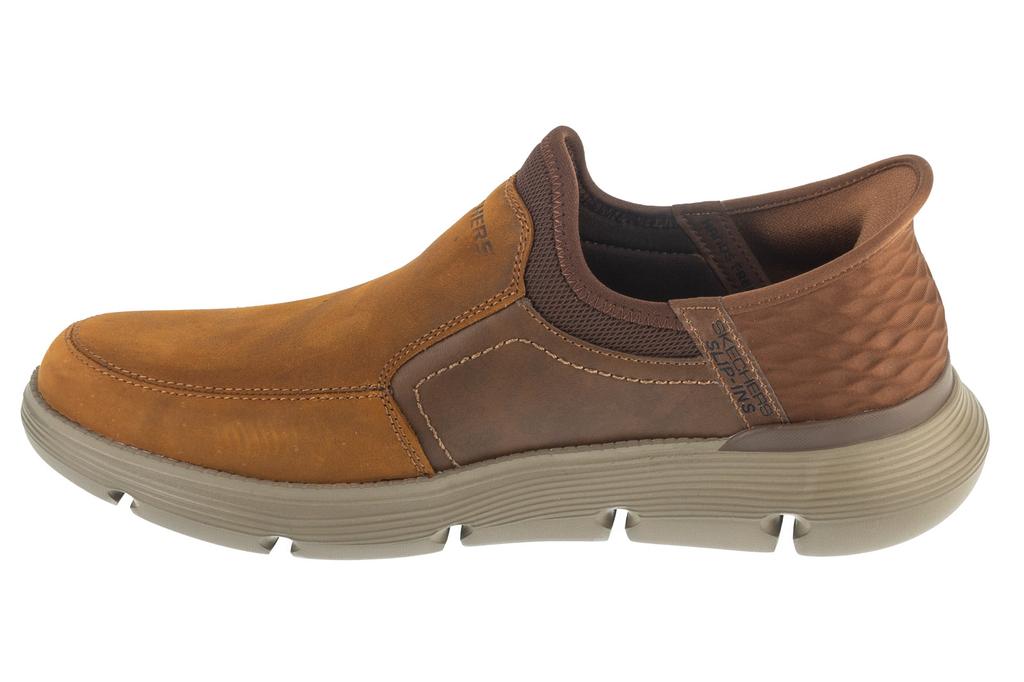 Skechers Slip-Ins: Garza - Dorado, Mens brown Half shoes