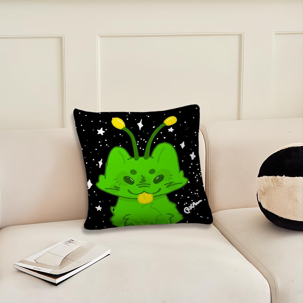 Vtipné Nové Regretevator Gnarpy Brože povlak na polštář Kryt na polštář Dekorace Místnost Domov Pohovka obývací Kancelář Auto Severská jednoduchost