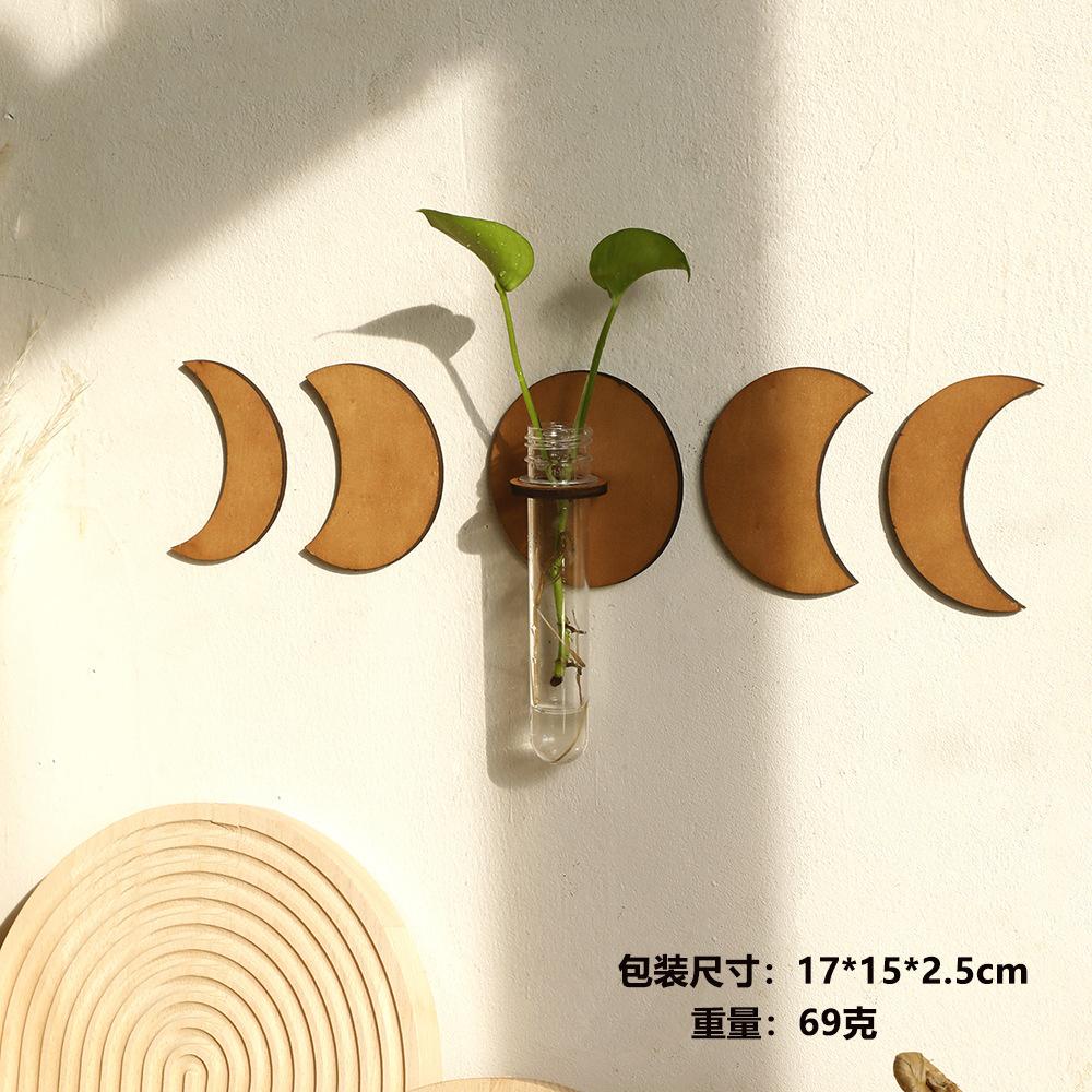 

Подвесная настенная ваза DIY Деревянные украшения Пластиковые декоративные аксессуары Гидропонная бутылка Различные стили Украшения для дома