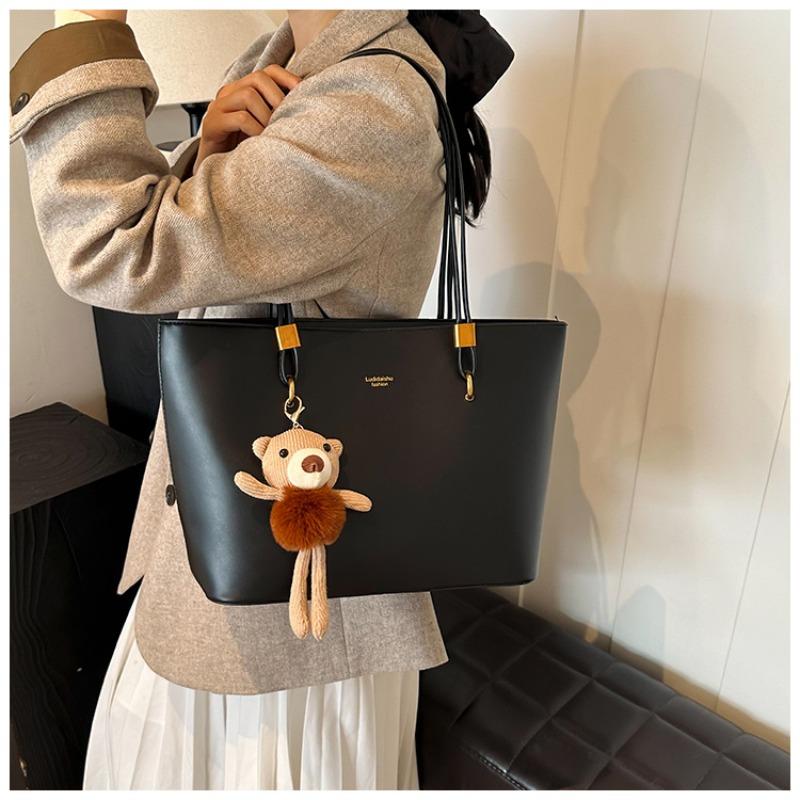 Premium texture retro bag women's new large-capacity shoulder commuter bag fashionable personalized tote bag