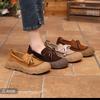 Fashion Soft-soled and soft-top comfortable loafers for women, new autumn 2025 collection, thick-soled round toe one-step single shoes