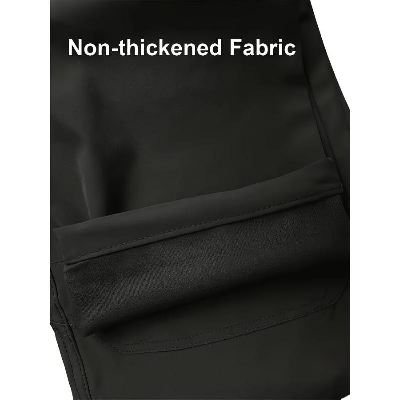Men'S Tactical Cargo Pants - Spring & Autumn Regular Fit, Breathable Quick-Dry Fabric, Multiple Pockets with Adjustable Straps (Belt Not Included)