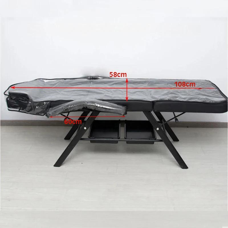 

Folding Beauty Bed Cover EVA Transparent Dust Case for Beauty Chair Furniture Dust-Proof Protective Cover (Bed Not Included) прозорий
