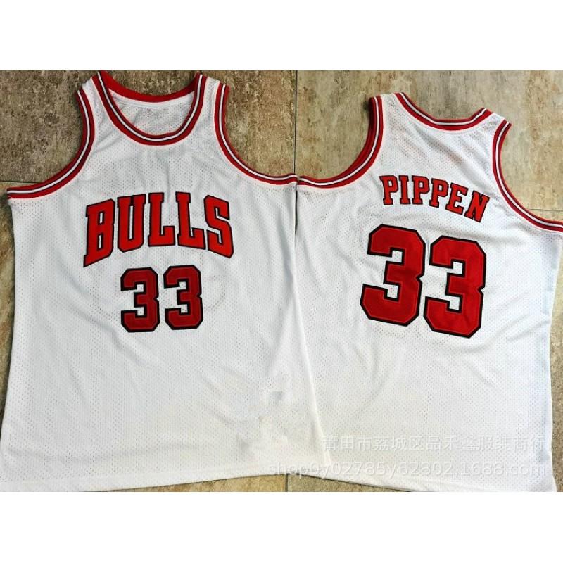 Chicago Bulls 23 Michael Jordan Rookie 1996-97 NBA Finals Jersey Cotton Basketball Shirt Men Women