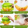 Baby Bath Bubble Toy, Automatic Music Bubble Machine, Blow Bubble Maker, Frog Bath Toy, for Baby Toddler