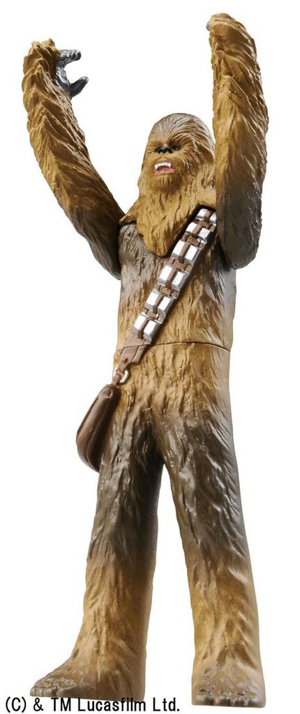Metacolle Star Wars Chewbacca Painted Movable Figure #15 Die-cast
