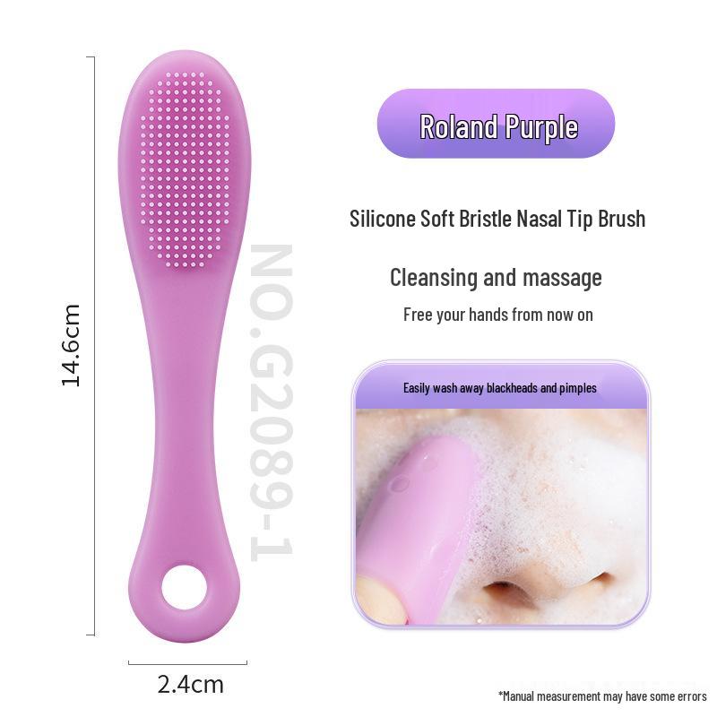 Jingrui GECOMO Double-Headed Silicone Facial Cleansing & Mask Brush Tool