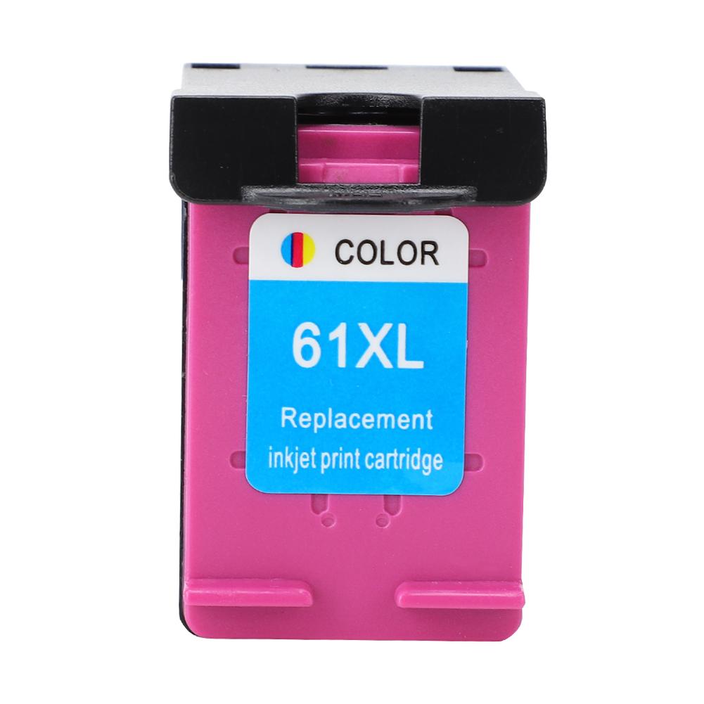 For  61 XL Officejet 2620 4639 Deskjet 1000 1050 2000 Printer Refillable Ink Cartridge