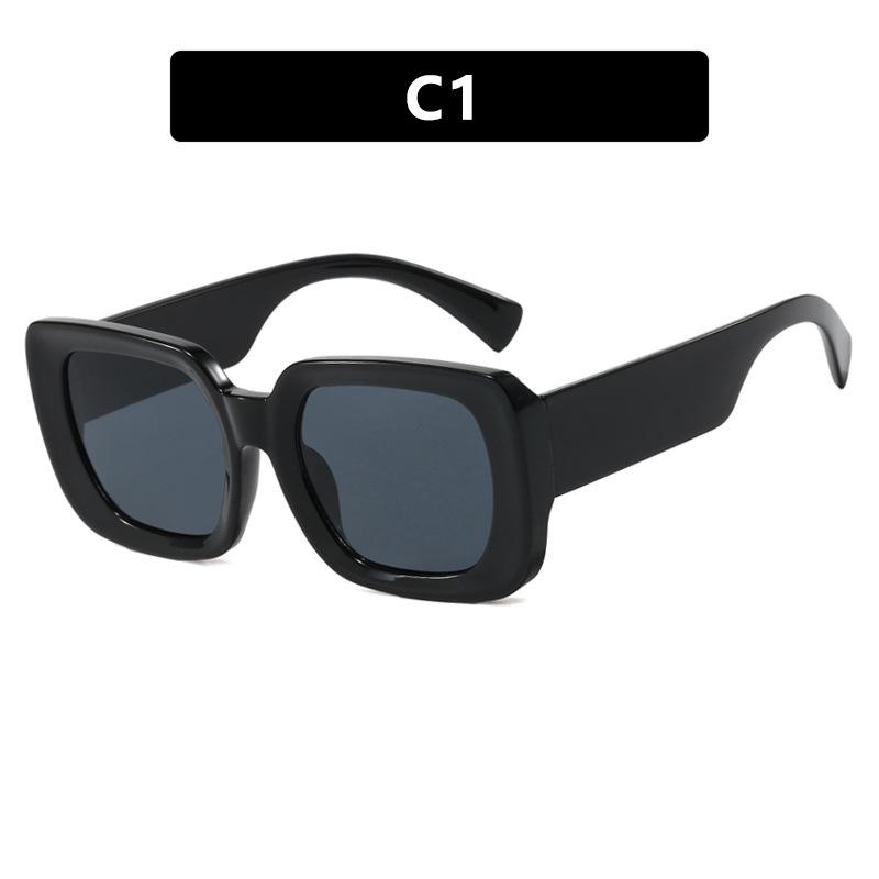 

Luxury Brand Designer Square Sunglasses Women For Men Fashion Popular Classic Vintage Sun Glasses Punk Outdoor Driving Eyewear As The Picture