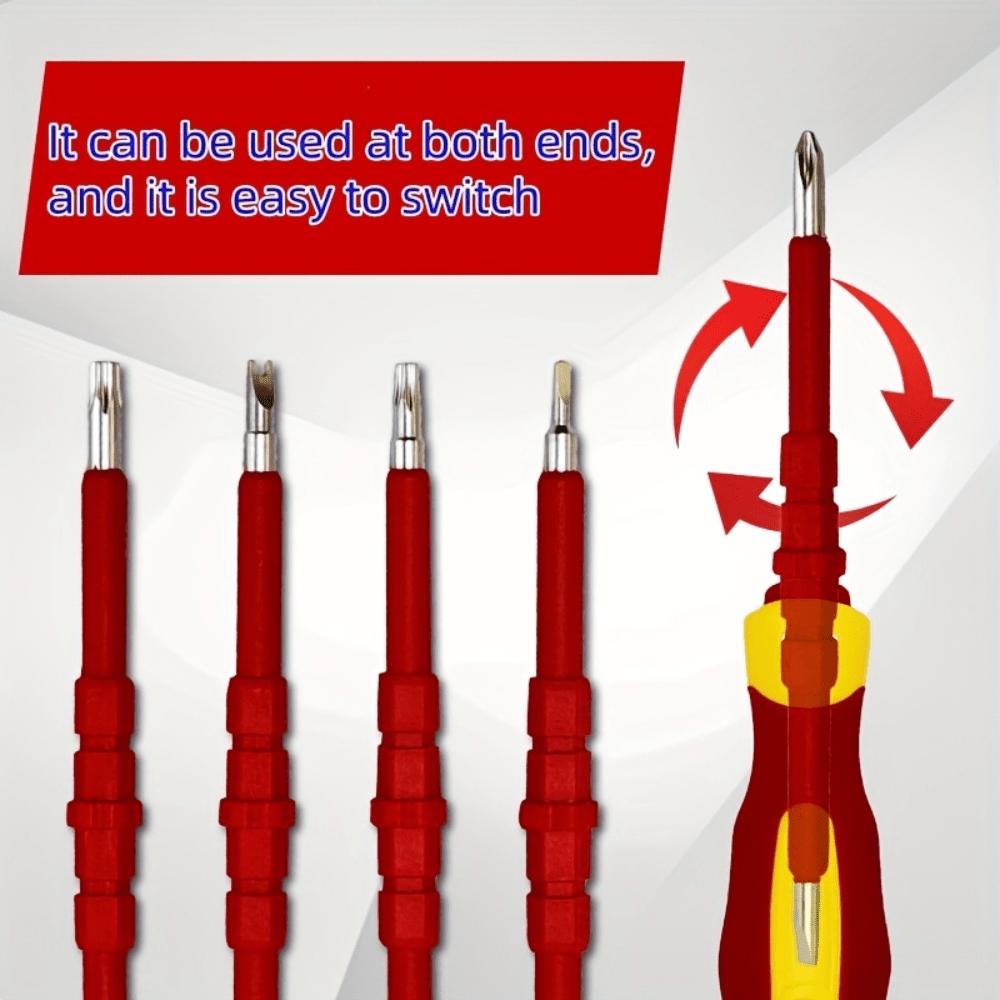 29-in-1 Precision Screwdriver Set with Ergonomic Non-Slip Handles, Magnetic Bits, and Sturdy Case - Ideal for Home Improvement and Daily Use