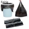 Black Garbage Bag Household Hotel Kitchen Disposable Vest Type Portable Plastic Bag Point Break Type Sorting Garbage Bag Fairie