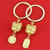 Artistic Lucky Cat Keychain Adornment Portable Lucky Cat Keychain Pendant Keyring Charm Symbolizing Wealth And Success