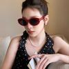 Fashion Trendy Sunglasses Woman Oval Shape Uv Protection Sun Glasses For Men Driving Fishing Sunglasses For Women