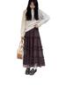 Elegant Korean Style Lace and Gauze Puffy Skirt - 2026 Early Spring/Autumn Collection