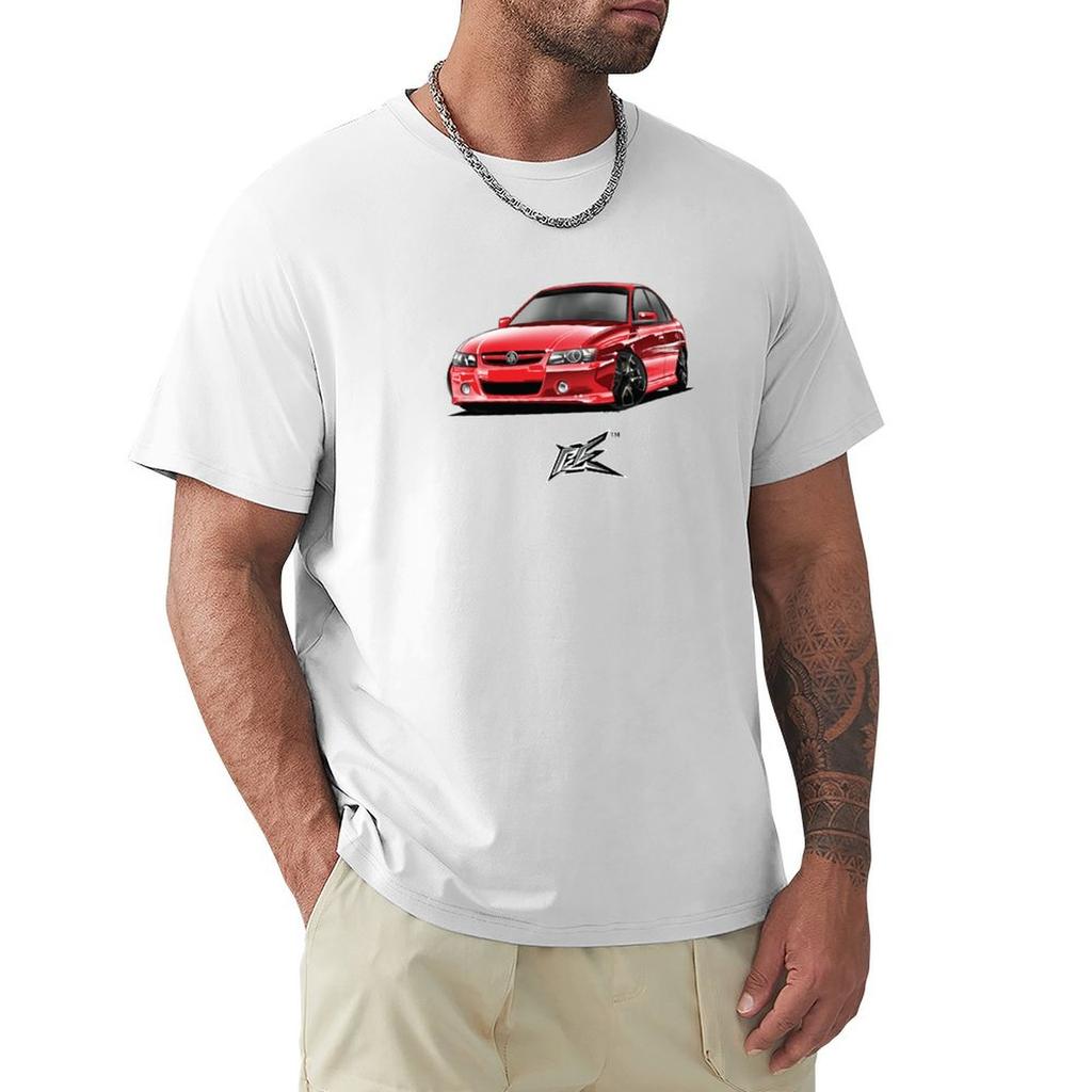 Commodore Vy Sedan Red Tshirt Fashion Casual Short Sleeve Tshirt