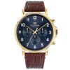 Uhr - Tommy Hilfiger - 1710380 - Braunes Leder - Quarz - Wasserdichtigkeit 5 ATM