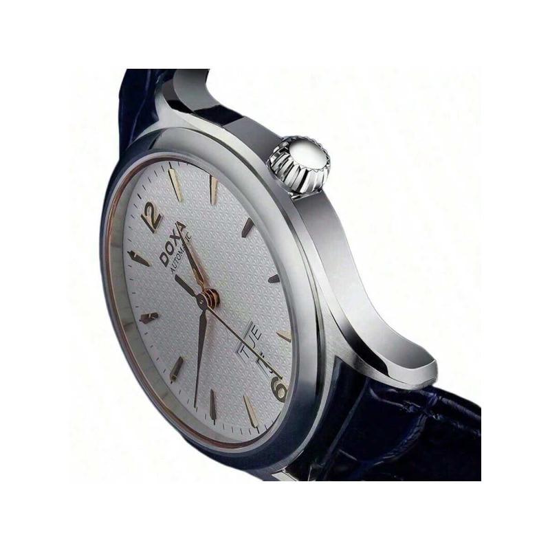 DOXA Men's Mechanical Black Watch D216SWH
