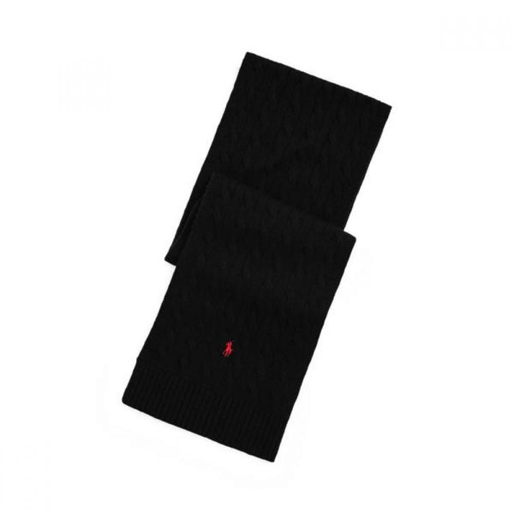 Polo Ralph Lauren Men S Cable Knit Wool Blend Scarf  mapohgS0j320861001 ONE