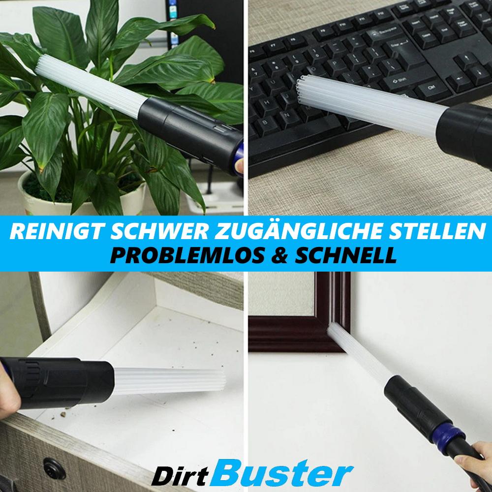 DirtBuster Vacuum Cleaner Brush Attachment Universal Adapter Furniture Brush Fine