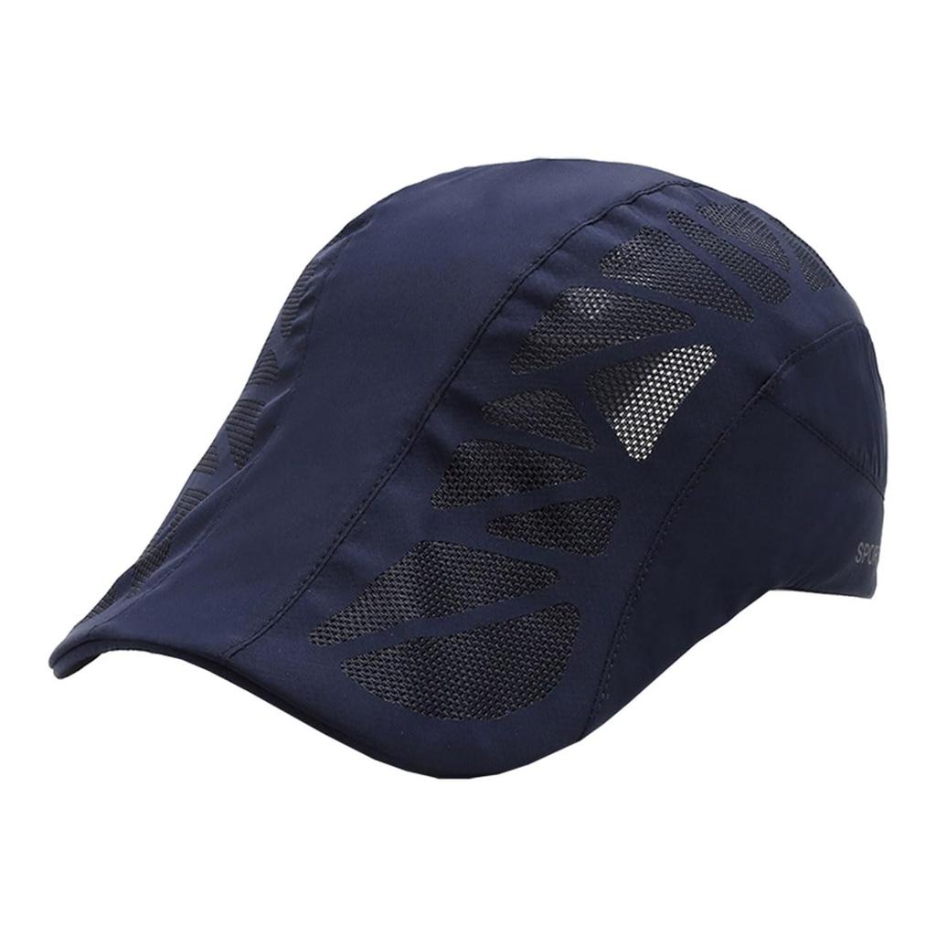 Buzz Selection CAP214 Hunting Lightweight Men's (Navy) Cap, Stylish, Sports, Mesh, Quick-Drying,