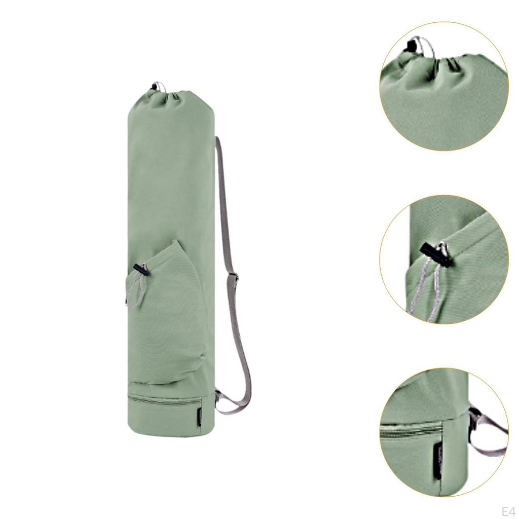Yoga Mat Bag Carrying Pilates Storage Shoulder Exercise Holder for Gym Office