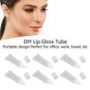 20 szt. 10 ml Tubki do Błyszczyka Profesjonalne Puste Pojemniki do Balsamu do Ust do Napełniania na Kosmetyki DIY