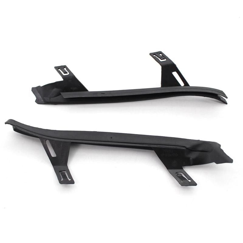 1Pair Car Front Headlight Shell Cover Strips Trims Headlight Sealing Gasket For BMW 3 Series E92 E93 M3