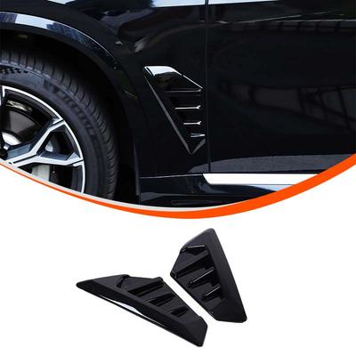 Car Side Fender Cover Shark Gills Side Decoration Fender Air Vent Trim Cover For BMW X5 G05 F95 X5M 2026 2026