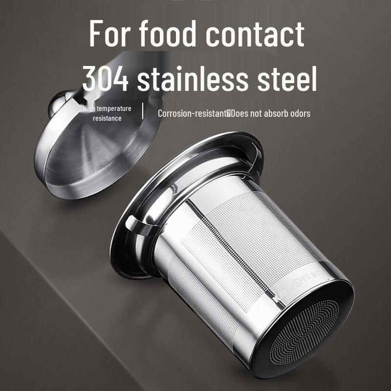 Jinzhao Heat-Resistant Glass Teapot with Stainless Steel Infuser