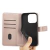 The new fashionable solid color simple mobile phone protective case is suitable for Apple 16promax folding case.