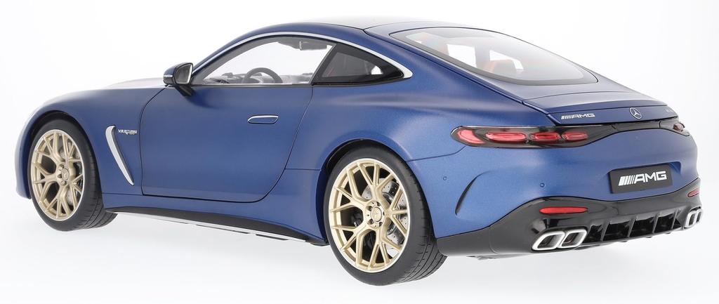 [Mercedes-Benz Collection] Genuine Mercedes-AMG GT 63 4MATIC+ Coupe (C192) Spectral Blue Magno 1/12 Scale Model