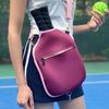 Large Capacity Pickleball Crossbody Bag Zipper Closure Pickleball Racket Bag  Outdoor