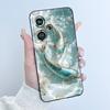 For ZTE Nubia Z50 Case NX711J Luxury Cute Heart Rabbit Black Soft Silicone Shockproof Back Cover For NubiaZ50 Z 50 5G Phone Case