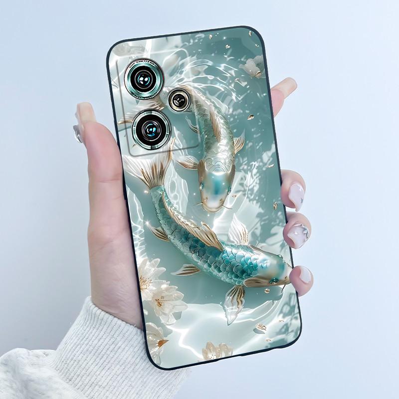 For ZTE Nubia Z50 Case NX711J Luxury Cute Heart Rabbit Black Soft Silicone Shockproof Back Cover For NubiaZ50 Z 50 5G Phone Case