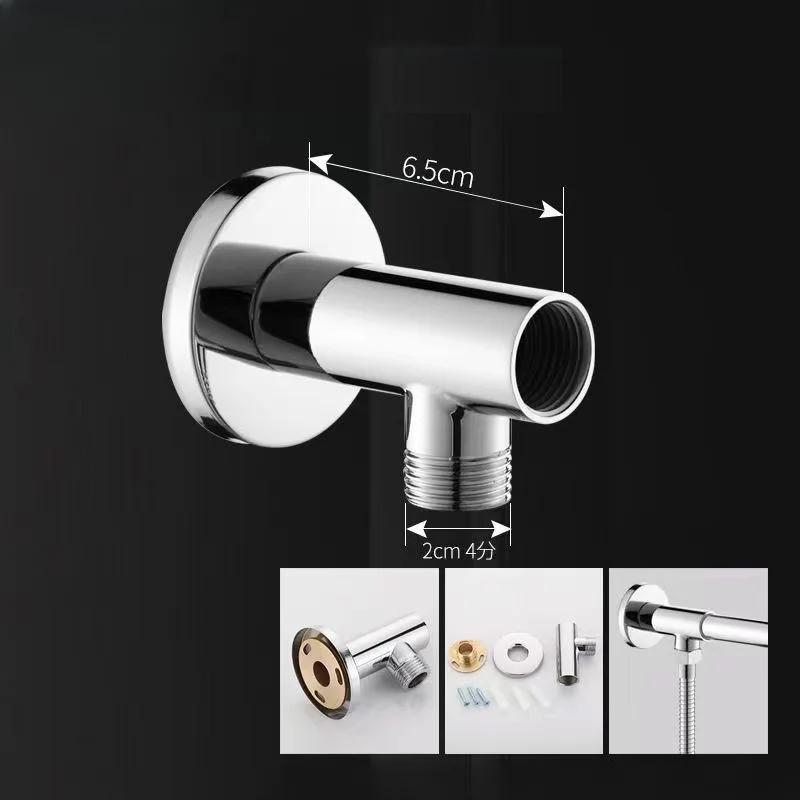 Wall-mounted Stainless Steel Shower Head Extension Arm Rain Extension Tube Shower Seat Basic Bathroom Accessories