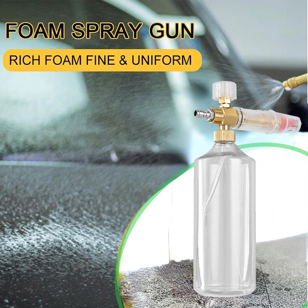 Clear Car Washer Foam Generator Thick Handle Foamer Sprayer Snow Foam Lance  Car Cleaning Accessory