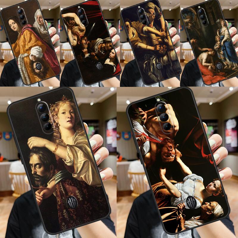 Judith Beheading Holofernes Case For ZTE Nubia Red Magic 9 Pro Plus 5S 5G 6R 6 7 6S 7S 8 8S Pro Plus Back Cover Funda