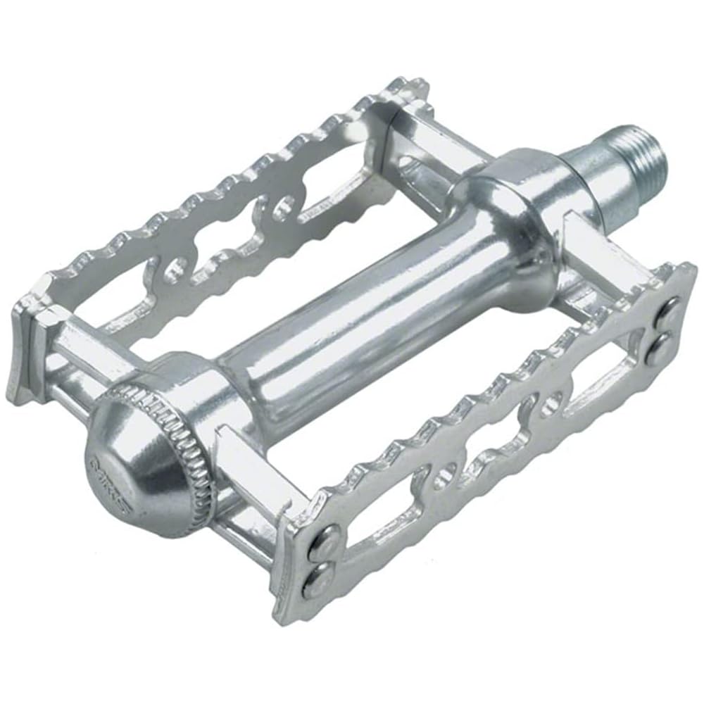 MKS Sylvan Touring Silver Bicycle Pedal Lightweight Durable Design