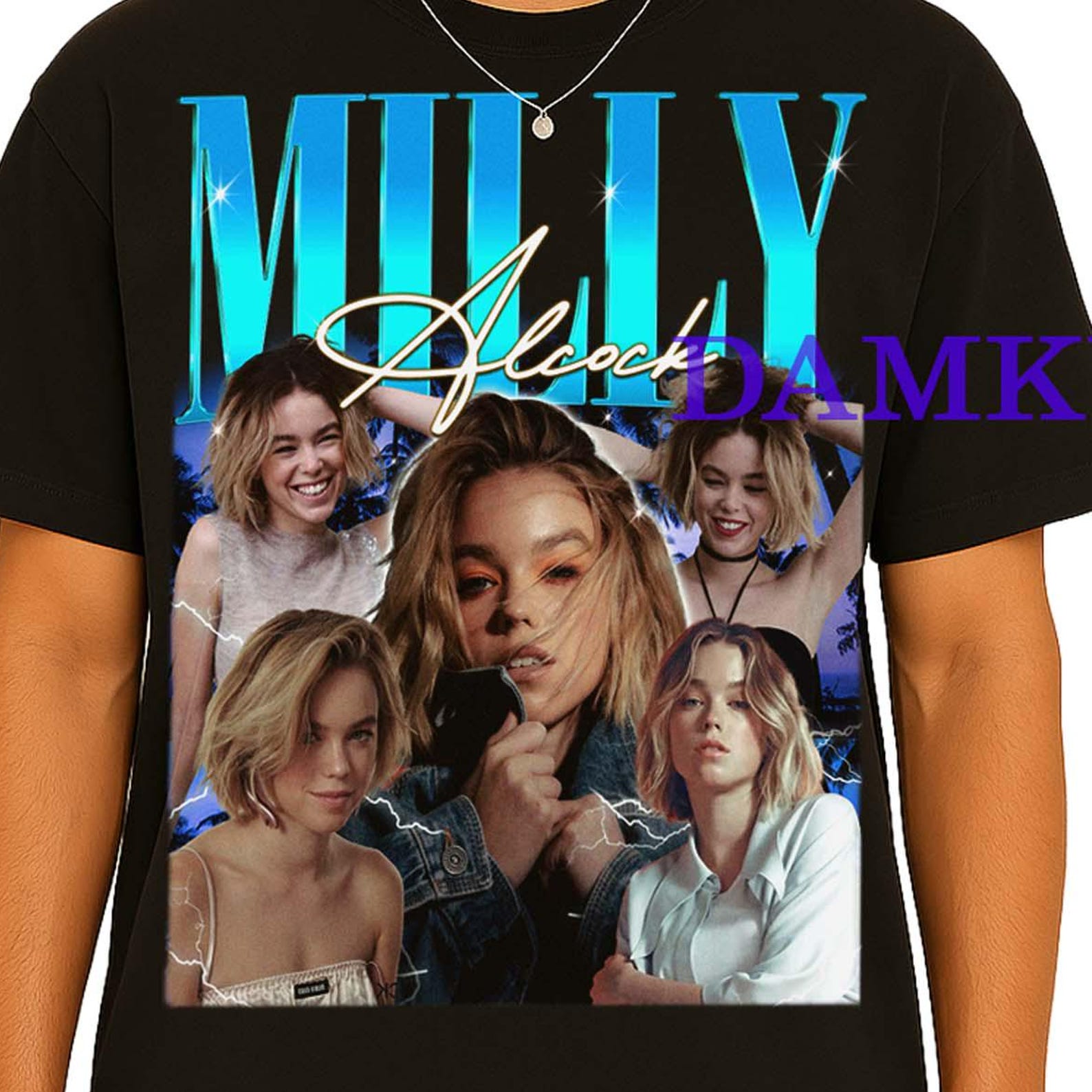 Milly Alcock Shirt, Milly Alcock Retro Fan Tshirt, Milly Alcock Vintage Tees, Milly Alcock T-shirt Gift, Retro Milly Alcock Meme Tees 3XL