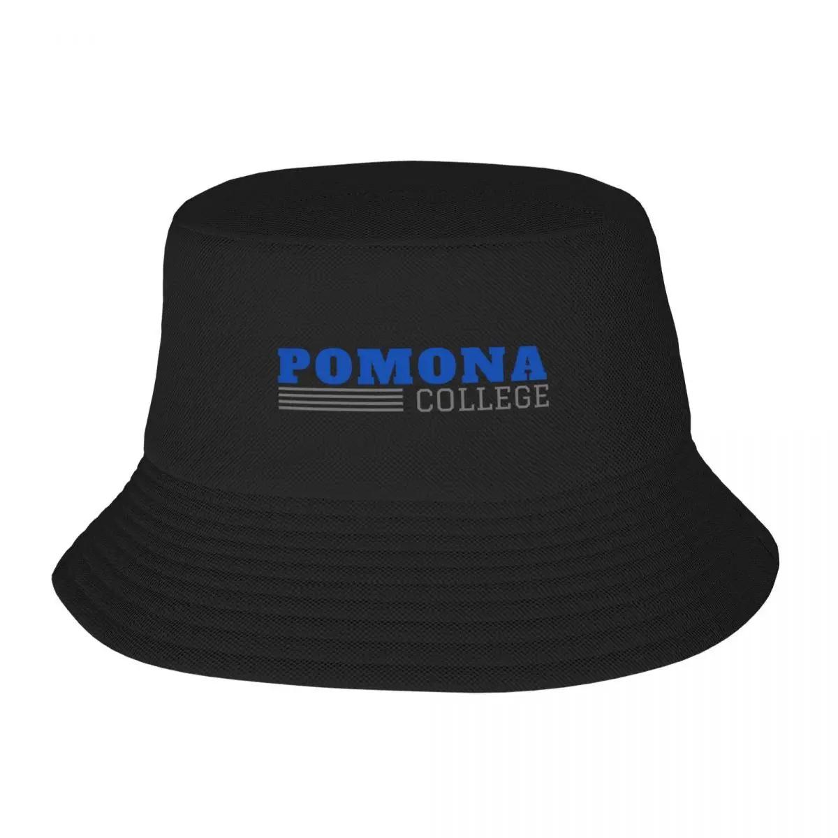 New Pomona College Bucket Hat Luxury Brand Boonie Hats Hats Baseball Cap Hat Unisex Womens
