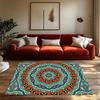 Vintage Persian Carpet Area Rug Non-Slip Floor Mat Living Room Decor Bohemian Home Decor Turkish Pattern Rug Modern Farmhouse Ru