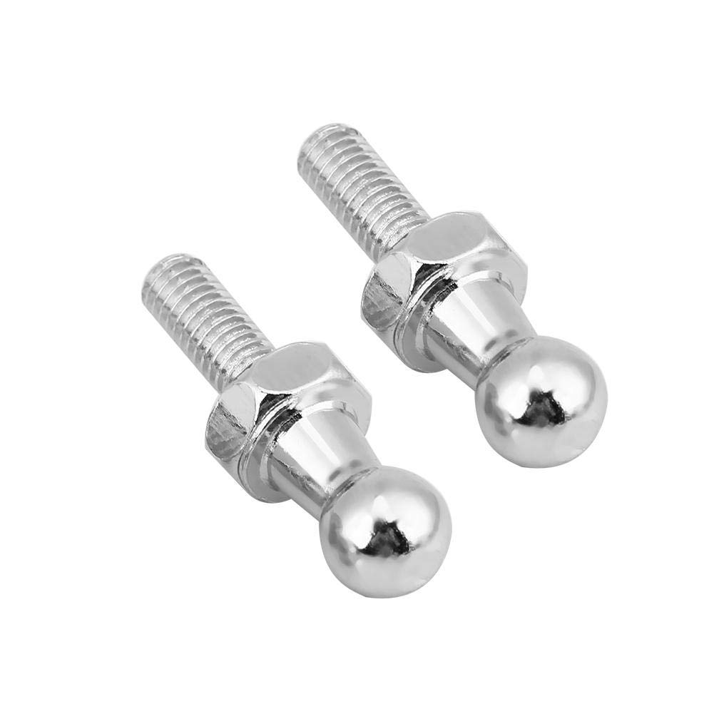 [2pcs] M6 Stud Ball Stud Bolt for Iron Gas Strut Ball End Bonnet