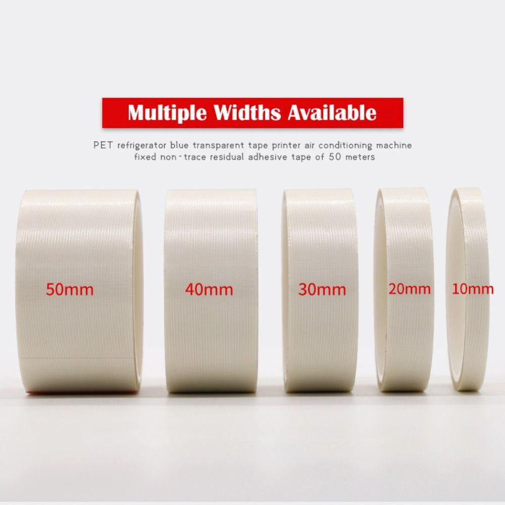 10 m/rolă bandă de pânză rezistentă la uzură bandă adezivă din fibră de sticlă, impermeabilă, bandă PTFE pentru sigilarea în vid