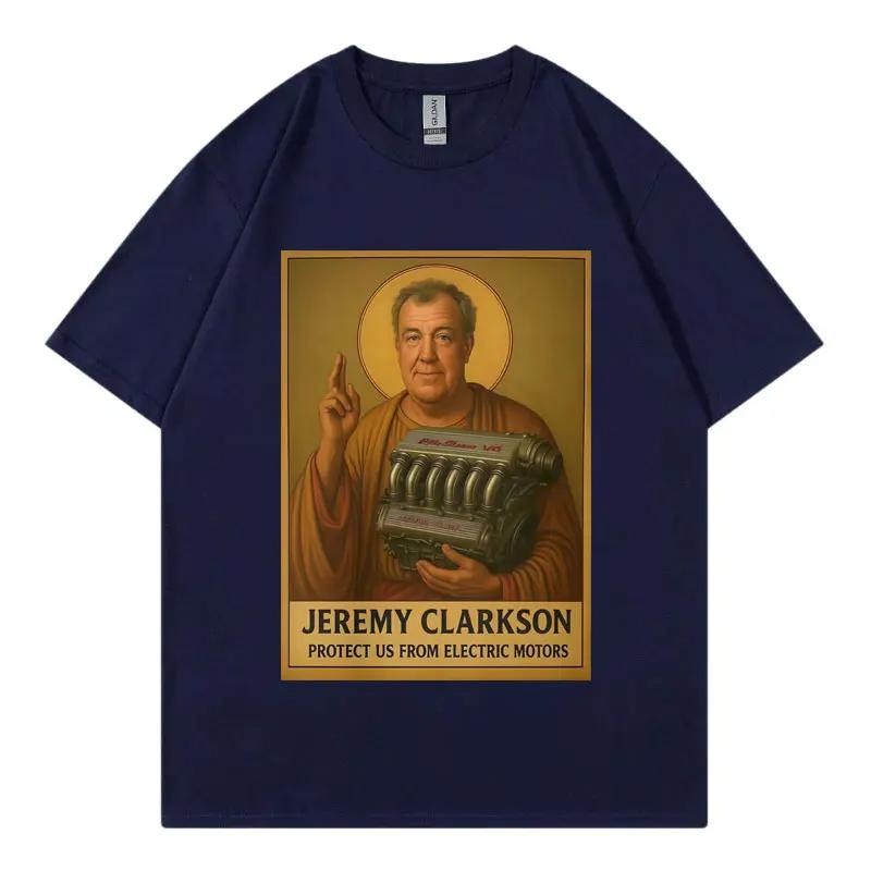 Grappig Jeremy Clarkson Humoristisch Motor Parodie T-shirt Mannen Vrouwen Casual T-shirt met Korte Mouwen Katoenen T-shirt met Ronde Hals Streetwear