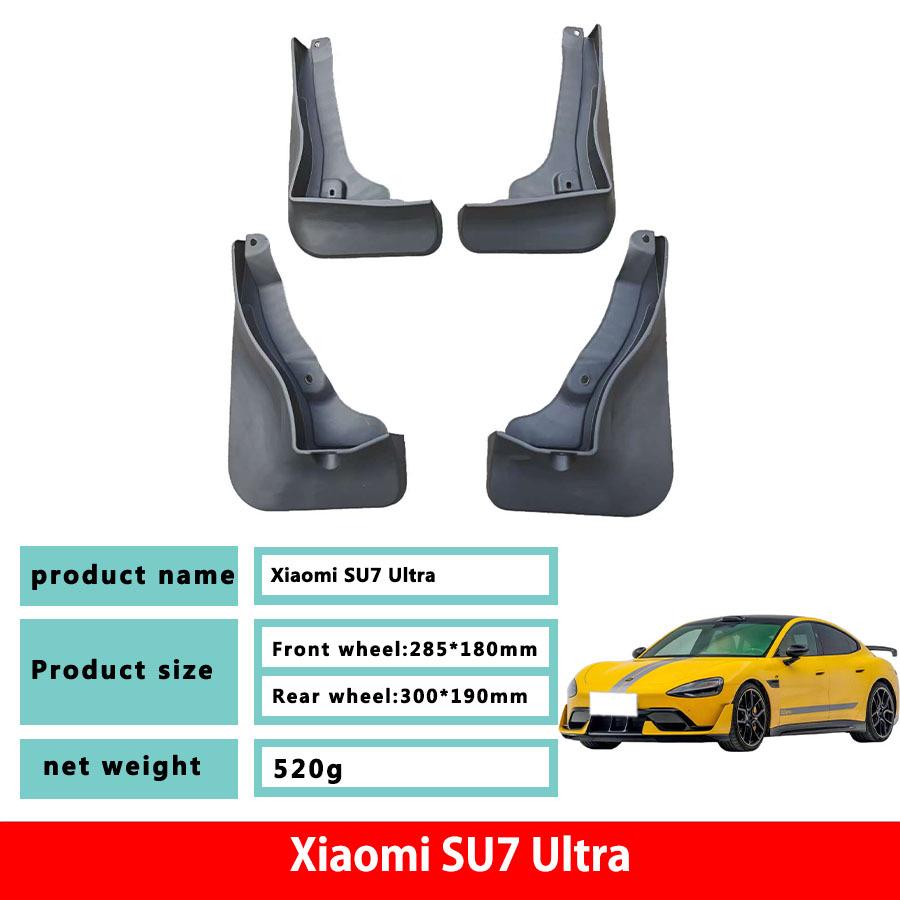 New Xiaomi SU7 Ultra Fender Car Mud Flap Modified Accessories