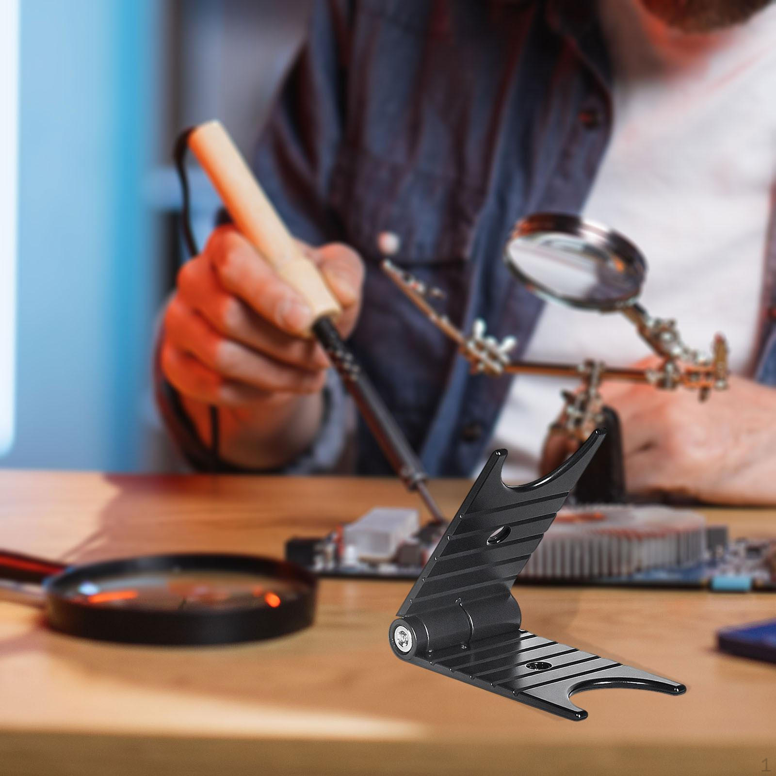 

Мини Паяльный Столик Держатель Ручки Подставка Стойка Основание Многофункциональная Складная Поддержка