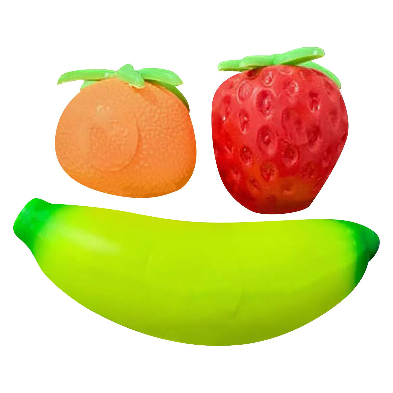 , Orange and Strawberry 3-Piece Set One Size