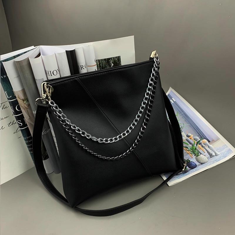 IELGY Summer Large-Capacity Shoulder Bag Fashion Cross-Body All-Match Tote Large Bag