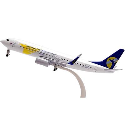 Modellflugzeug aus Druckguss, 20 cm, 20_28 Mongolian Airlines B737, beliebtes koreanisches Spielzeug, beliebtes koreanisches Spielzeug