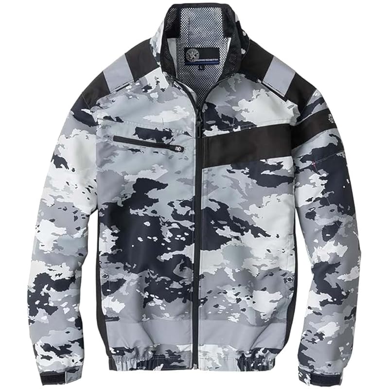 

[Коркос] ВОЛЬТ КРУТОЙ (Вольт Круто) Одежда для кондиционирования воздуха Eco Volt Cool Safety Блузон с длинным рукавом Только одежда/с наклейкой [AE-5561] (Л, 65.Утка пепельная)